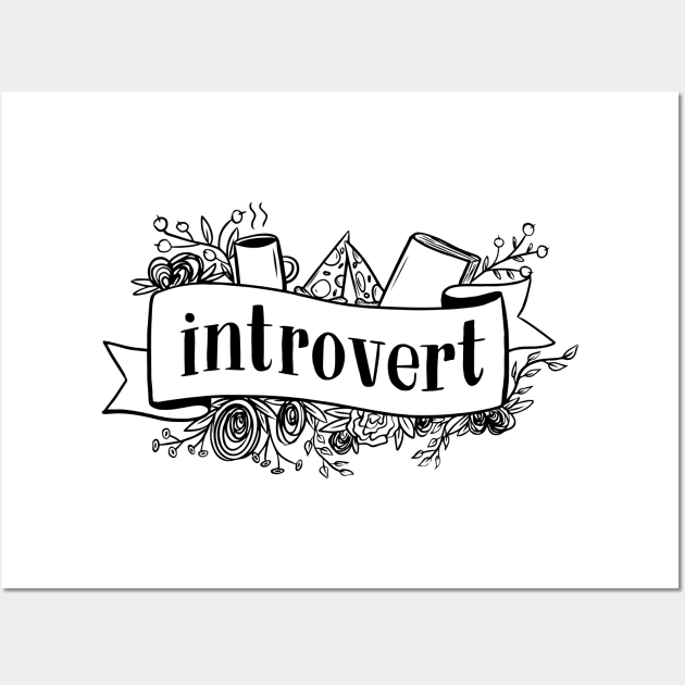 Introvert Wall Art by krimons